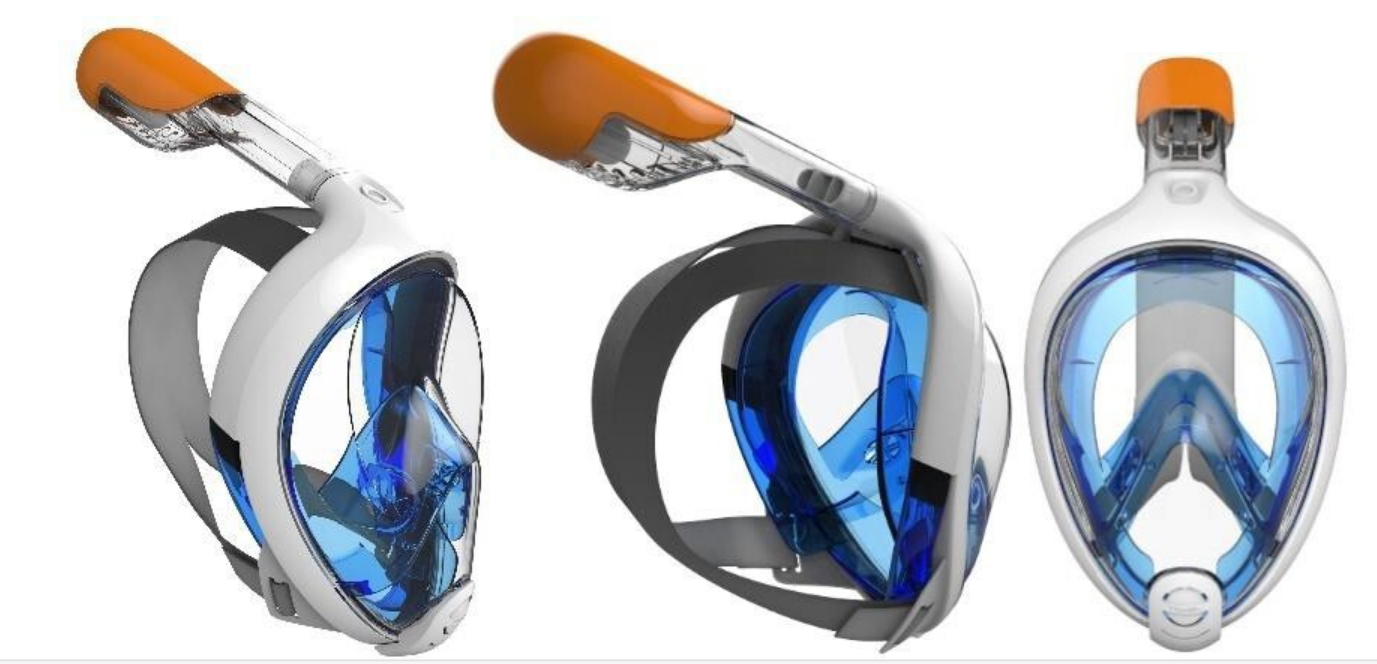 Masque Decathlon dessin et brevet