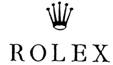 Couronne noire marque Rolex SA
