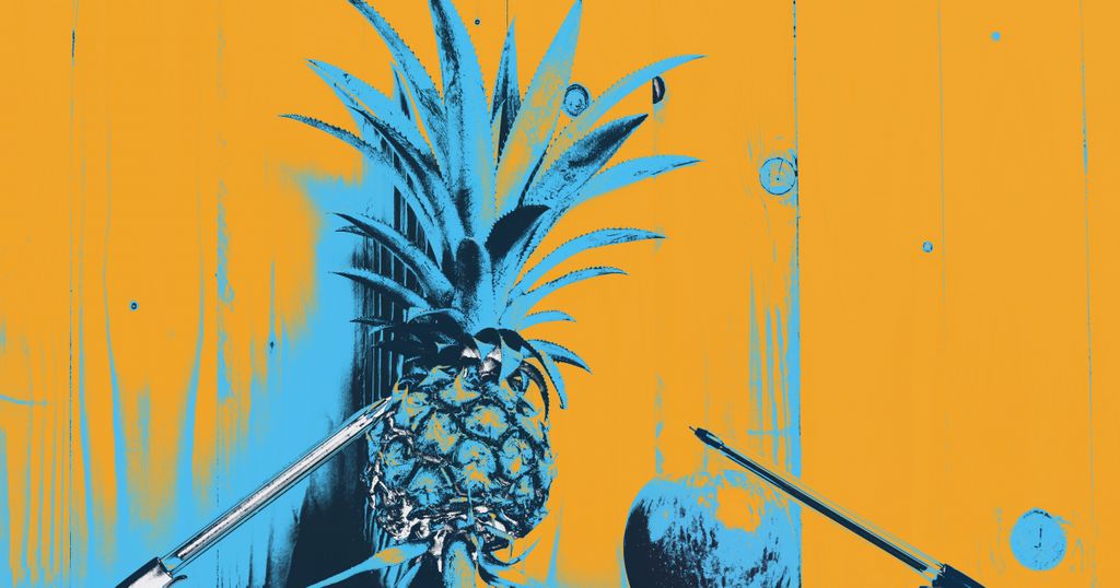 Pen Pineapple Apple Peine