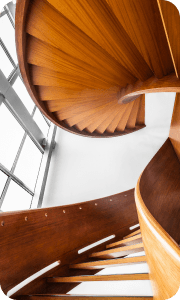 Online brand protection, image of stairway