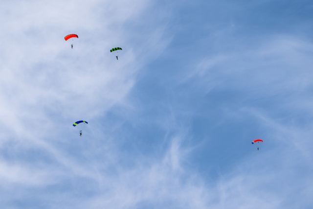 Trademark clearance search, index, blue sky paragliders